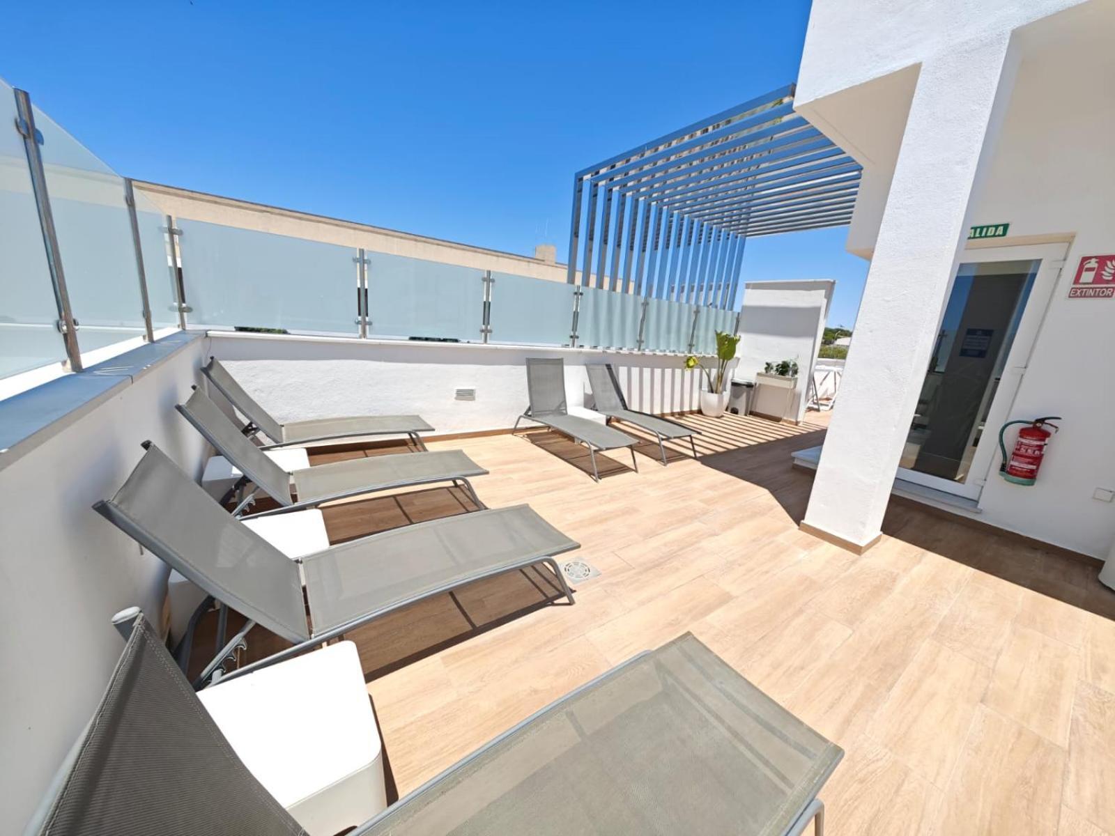 Apartamento Nuevo En Planta Baja A Con Piscina Y Solarium Barbate Eksteriør billede